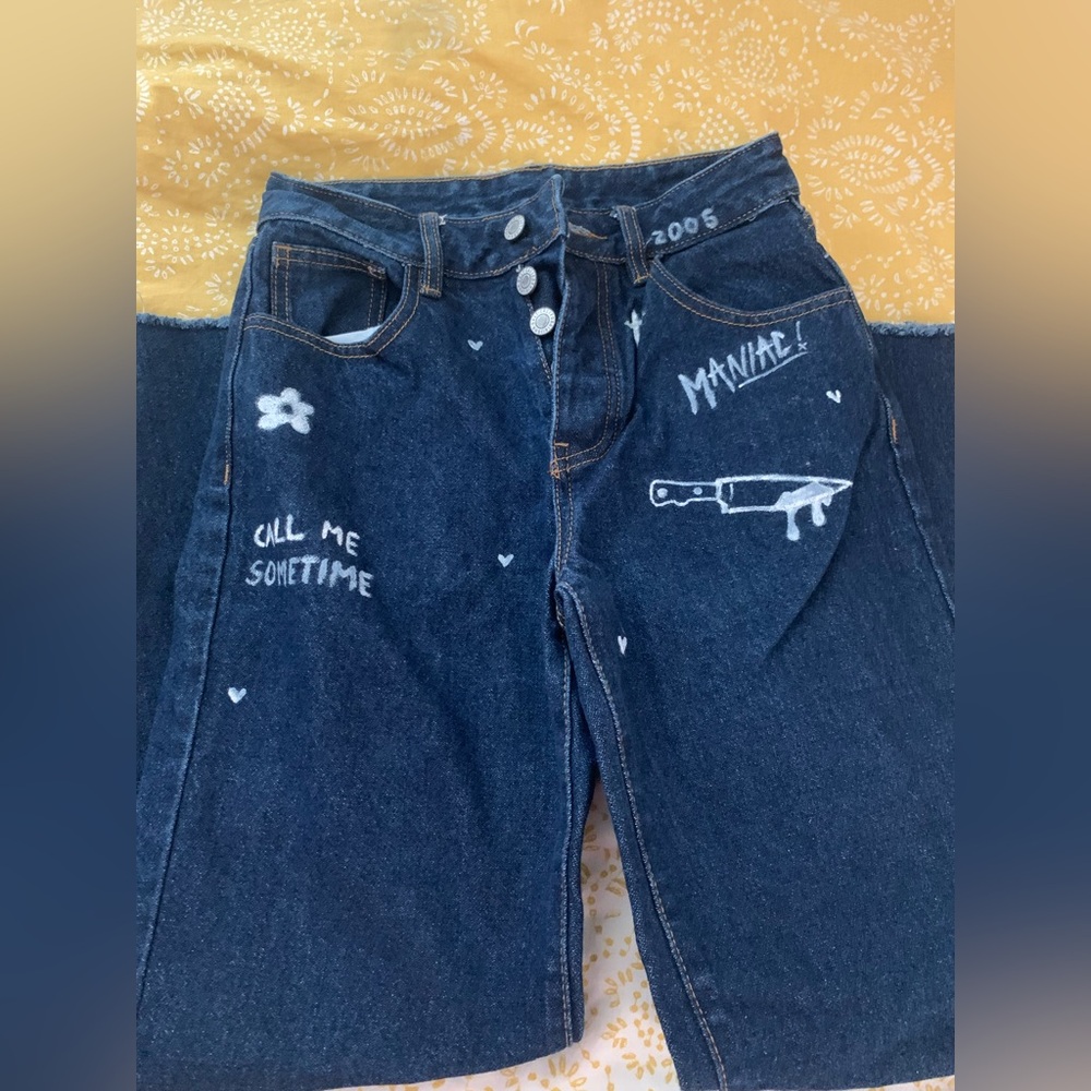 Original Retro Brand Blue Women Jeans